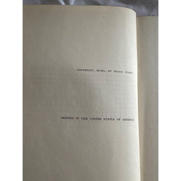 Floodtide By Frank Yerby 1950 Hardcover Novel Published By The Dial Press - Picture 6 of 14